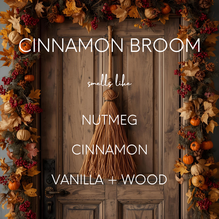 Cinnamon Broom Candle