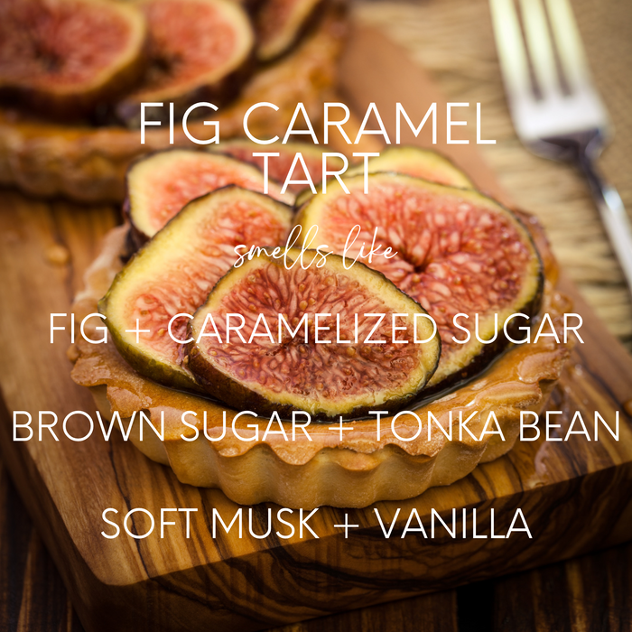 Fig Caramel Tart Candle