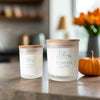 Pumpkin latte candle for fall