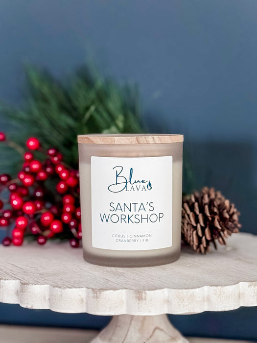 Santa's Workshop Candle