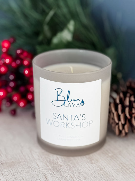 Santa's Workshop Candle